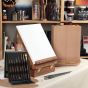 Keeps brushes organized and accessible during painting sessions