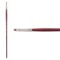 Velvetouch Synthetic Long Handle Series 3900 Brush, Bright Size #4