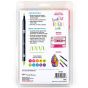 Tombow Dual Brush Pens Set of 10 - Bright Palette Colors 