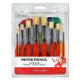Silver Brush Silver Stencil - Short Handle 1821S Brush Set of 8