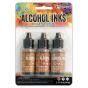 3Pk Holtz Alcohol Ink 1/2oz Cabin Cupboard Color Kit
