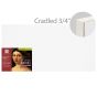 Ampersand Value Series Artist Panel Canvas Finish - 3/4" Cradle 6x12"