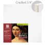 Ampersand Value Series Artist Panel Canvas Finish - 3/4" Cradle 6x6"