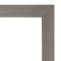 Cap Silver Frame 1-1/4" with Glass - Millbrook Collection