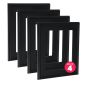Cardinali Plein Aire Frame, Black 8"x16", Box of 4