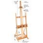 Carolina Studio H-Frame Easel 