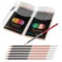 Cezanne Colored Pencils Set of 24 w/ 6 Colorless Blenders