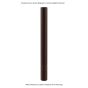 Removable counterweight magnetic extension tip allows the brush to hang or stand upright on any magnetic metal surface