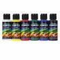 Chroma Acrylic Craft Paint Basic Set of 6, 2oz Bottles