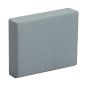 grey, large kneaded eraser