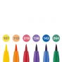 Pitt Artist Pens Wallet Set of 6, Color Wheel