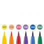 Pitt Artist Pens Wallet Set of 6, Color Wheel
