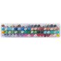 Colored capping system for instant color selection