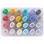 Colored capping system for instant color selection