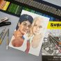Creating skin Tones with Colored Pencil