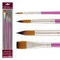 Creative Inspirations Dura-Handle™ Brushes Long Handle Mixed Set (Set of 4)