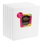 Creative Inspirations3x3" Stretched Canvas 5/8in Deep 5-Pack