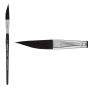 Black Knight Synthetic Brush Short Handle 3/4in Sword Liner