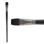 Black Swan Synthetic Red Sable Long Handle Brush-Oil & Acrylic Flat #18