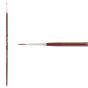 Mimik Kolinsky Synthetic Sable Long Handle Brush, Round Size #2