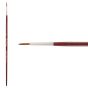Mimik Kolinsky Synthetic Sable Long Handle Brush, Round Size #6