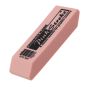 Made of soft pink rubber, edges and angles for a great drawing tool