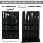 #89787 Brush Set comes with Rhapsody, Imperial Professional & Hamburg Brushes in a Rockwell Brush Easel