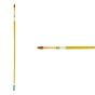 Creative Mark Qualita Golden Taklon Long Handle Brush Filbert #1