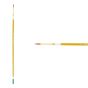 Creative Mark Qualita Golden Taklon Long Handle Brush Round #1
