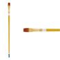 Creative Mark Qualita Golden Taklon Long Handle Brush Bright #6