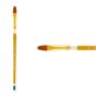 Creative Mark Qualita Golden Taklon Short Handle Brush Filbert #10