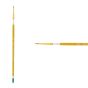 Creative Mark Qualita Golden Taklon Short Handle Brush Liner #18x0