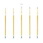 Creative Mark Qualita Golden Taklon Short Handle Brushes