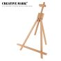 The Rambler Folding Wood Art & Display Table Easel by Creative Mark