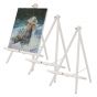 3-Pack Thrifty White Wood Tabletop Display Easels