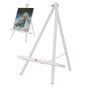 Thrifty White Wood Tabletop Display Easel
