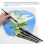 The best watercolor quill brushes! Hold tons of water and color