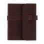 Opus Genuine Leather Journal - Dark Brown Pencil Closure (6x8)