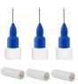 David Ford Fineline Caps Replacement Tips 3pk 20 gauge for 4oz Fluid Acrylic Bottles