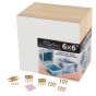 DaVinci Keepsake Box Kit 2in Deep 6X6 In