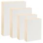 Da Vinci Pro Medium Texture Panel 7/8" Deep, Small Rectangles Set of 4