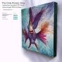 Watercolor mounted 7/8" Panel, By Boudreau Art