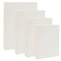 Da Vinci Pro Smooth Gessoboard Panel 3/4" Deep, Medium Rectangles Set of 4