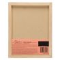 Warp resistant, sealed MDF hardboard panel