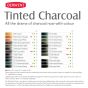 Derwent Tinted Charcoal Pencils - Color Chart