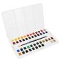 Free-flowing, vibrant and transparent watercolours