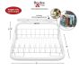 Table Model is 15”L x 19”W x 8.75”H and weighs only 6 lbs. when empty