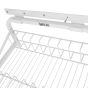 Table Model includes a wall mount bracket for easy hanging