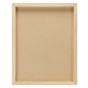 Warp resistant, sealed MDF hardboard panel