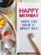 Birthday Art eGift Card - Painted on Canvas - Electronic Gift Card eGift Card